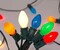 25Ft Multicolor Christmas Lights C7 Vintage Christmas String Lights with 27 Multicolor Ceramic Bulbs